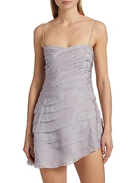 Yealana Asymmetrical Minidress