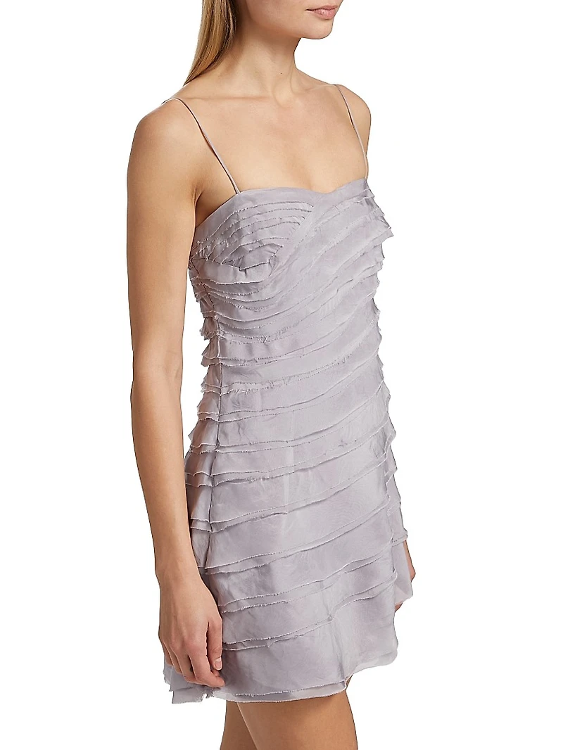 Yealana Asymmetrical Minidress