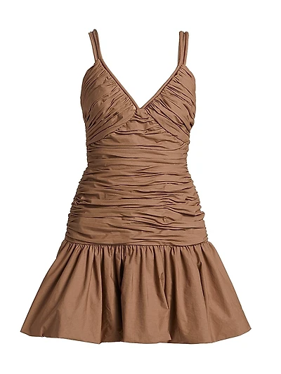 Annamarie Ruched Minidress