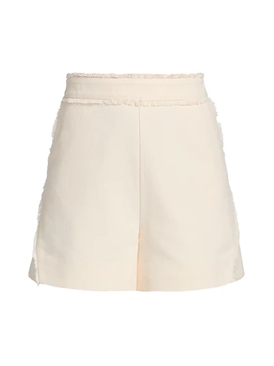 Lacey Fringe Cotton Shorts