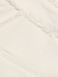 Lacey Fringe Cotton Shorts