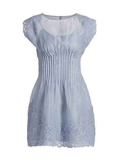 Georgina Organza Lace Minidress