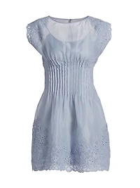 Georgina Organza Lace Minidress