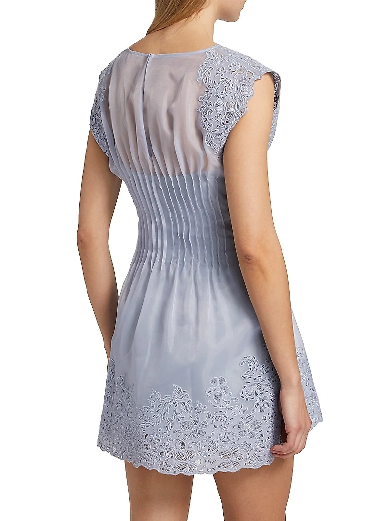 Georgina Organza Lace Minidress