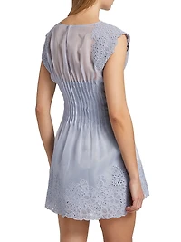 Georgina Organza Lace Minidress