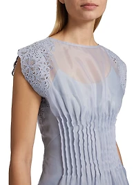 Georgina Organza Lace Minidress