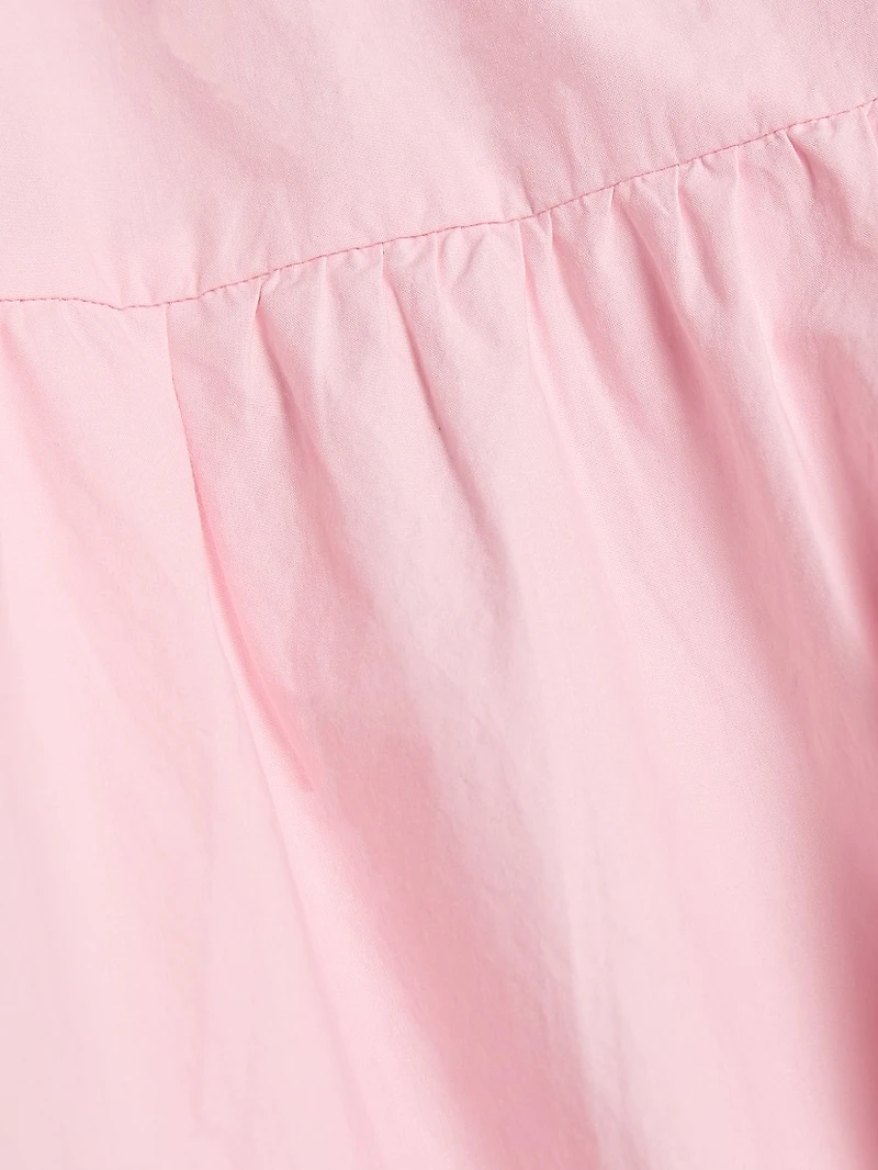 Hazel Cotton Tiered Midi-Dress