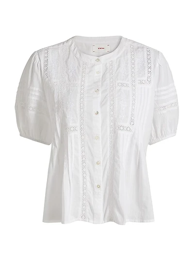 Claudia Eyelet Shirt