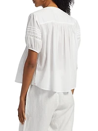 Claudia Eyelet Shirt