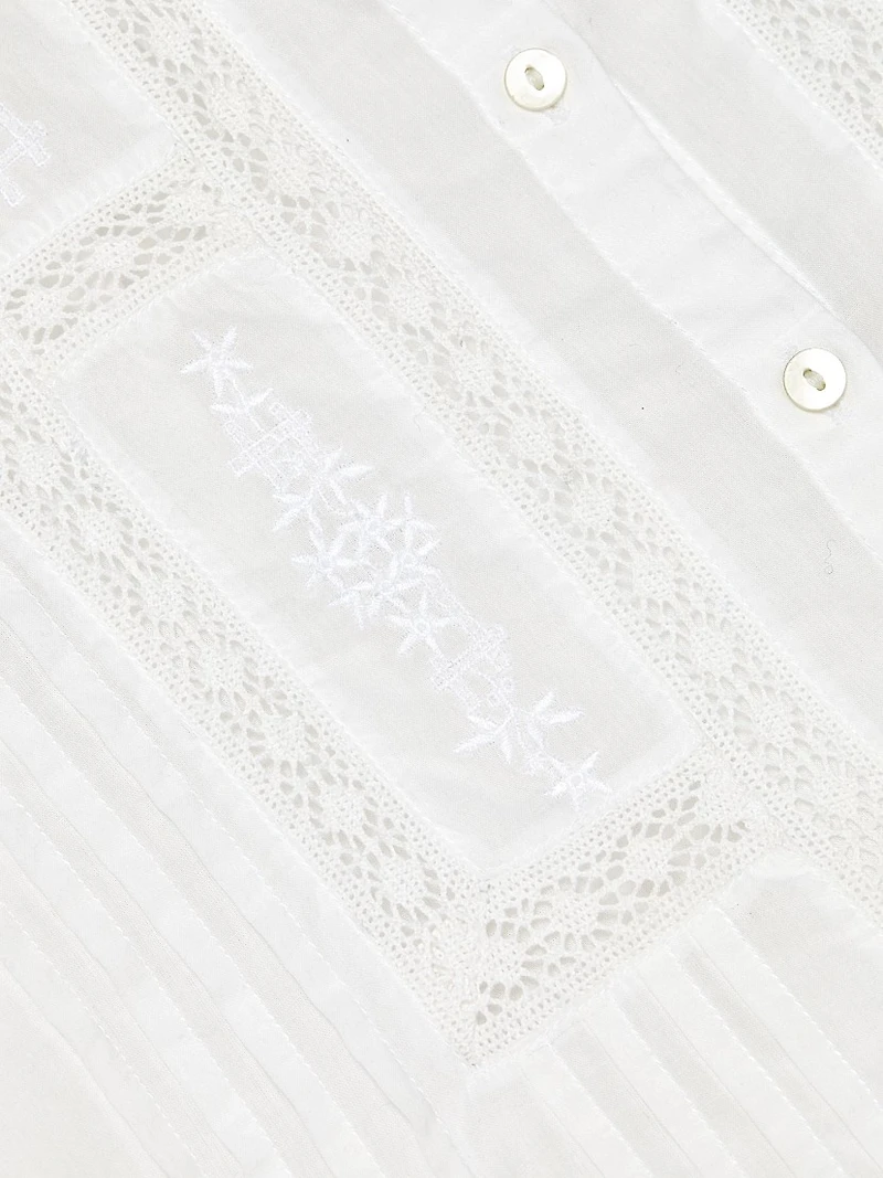 Claudia Eyelet Shirt