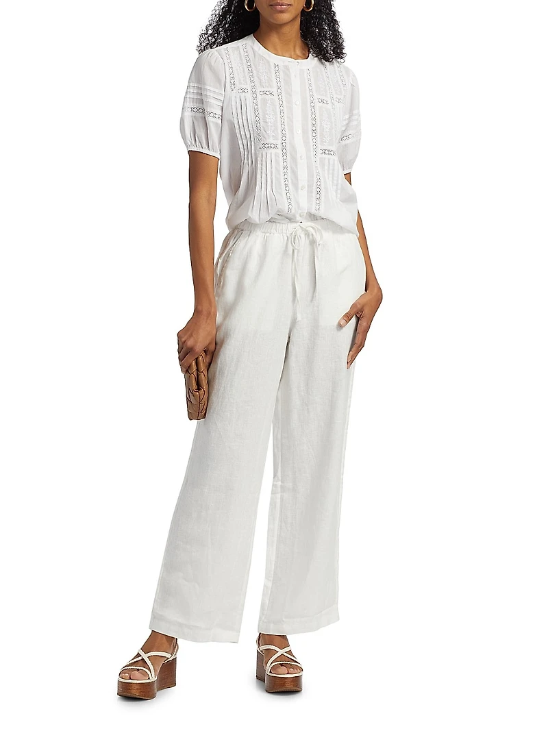 Claudia Eyelet Shirt