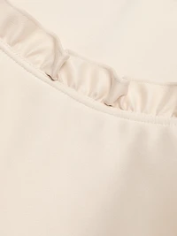 Vera Satin Handkerchief Midi-Skirt