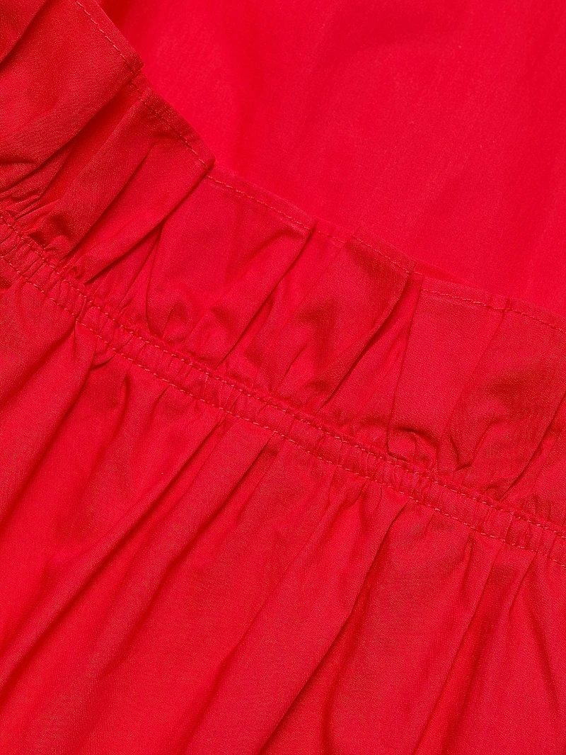 Rach Rosette Cotton Midi-Dress