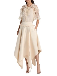 Kyra Ruffled Lace Top