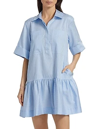Cris Cotton Shirtdress