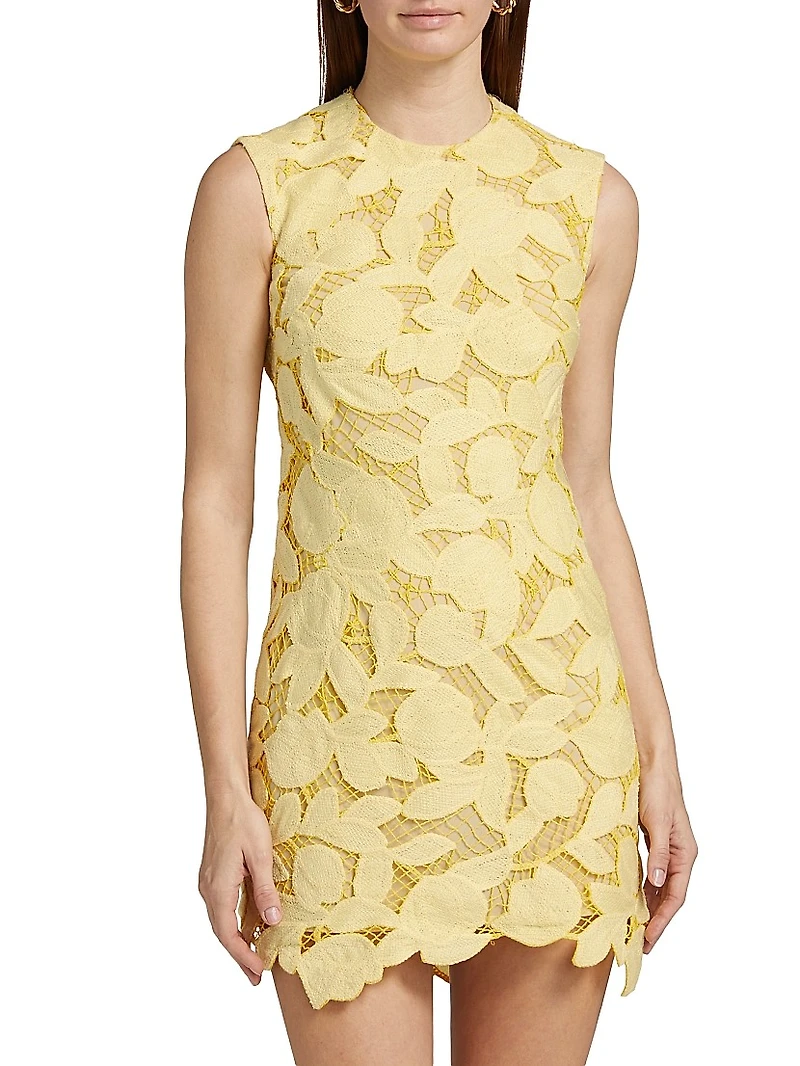 Mickie Lace Sheath Minidress