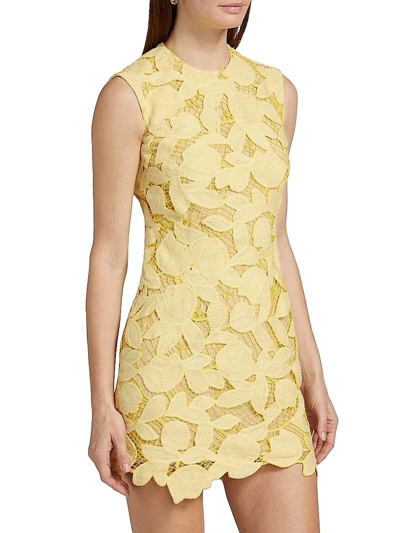 Mickie Lace Sheath Minidress