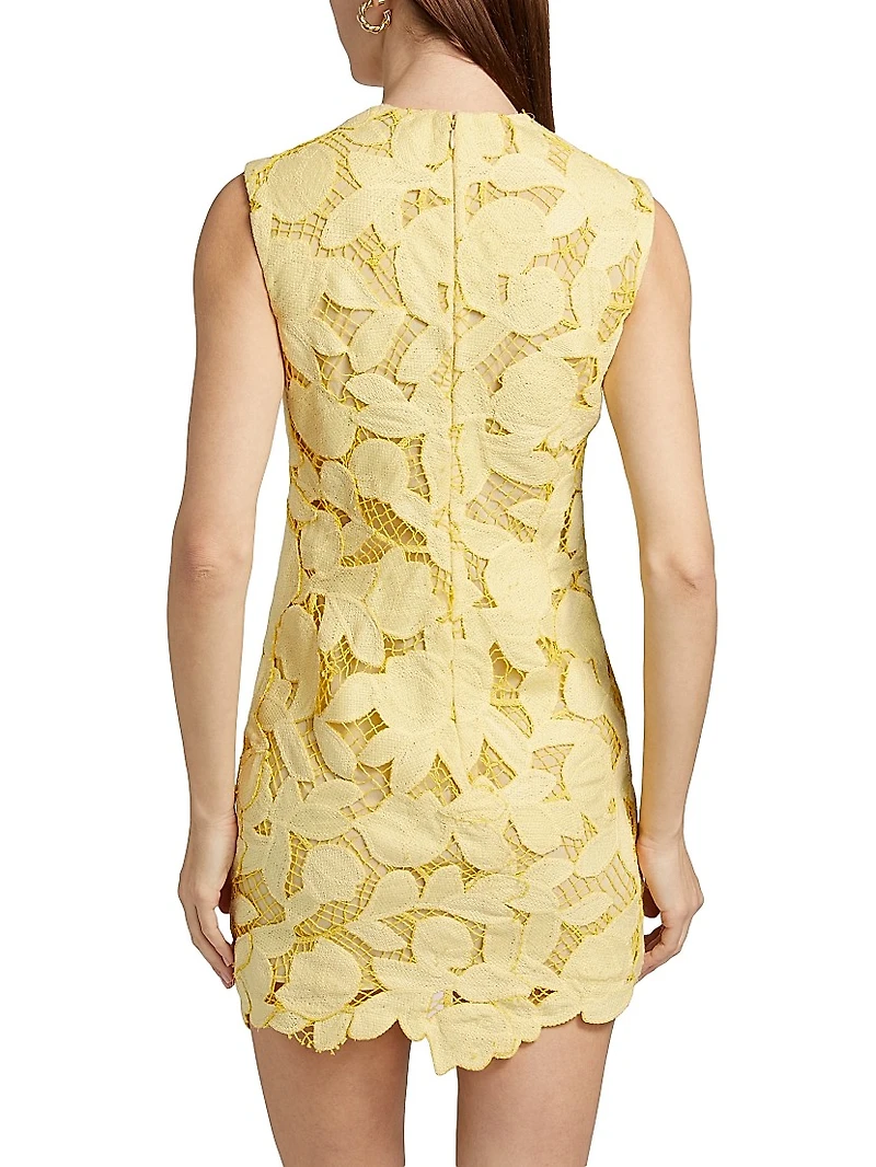 Mickie Lace Sheath Minidress