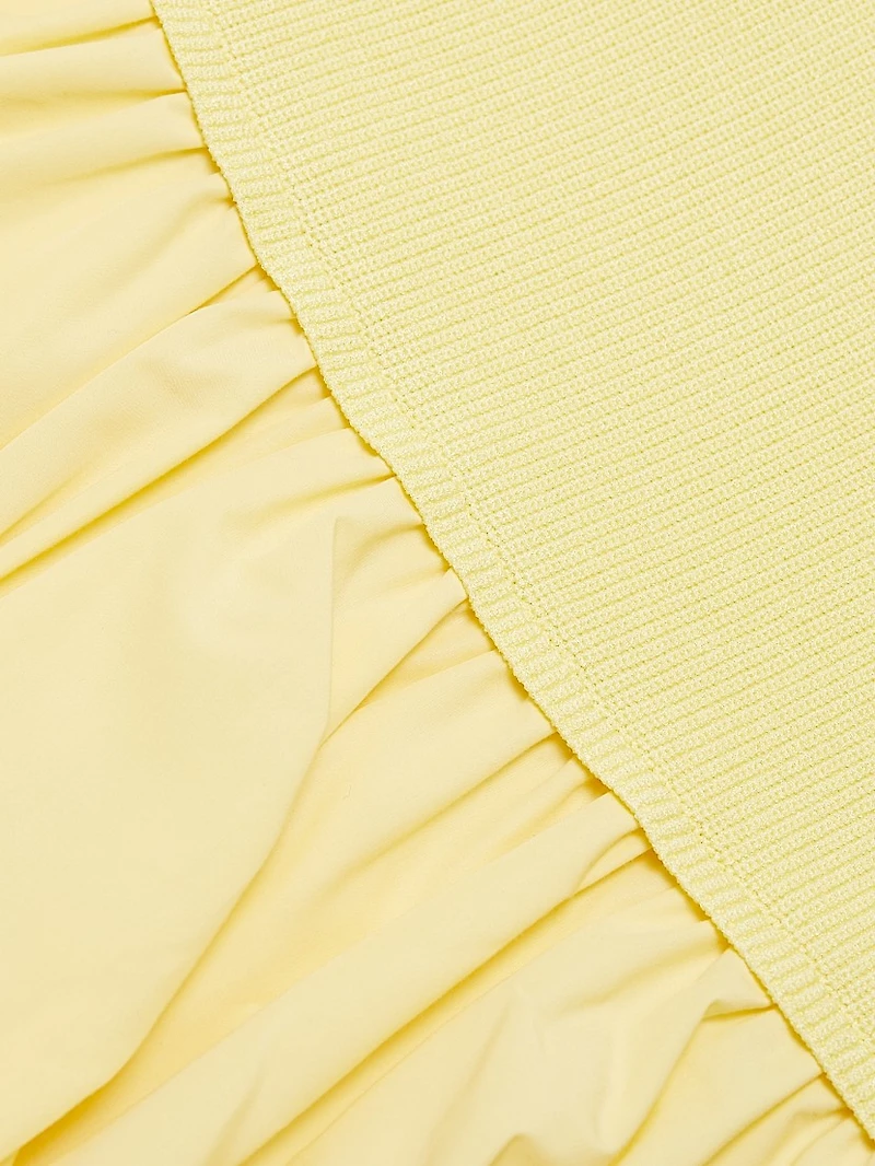 Libbie Bubble-Hem Minidress