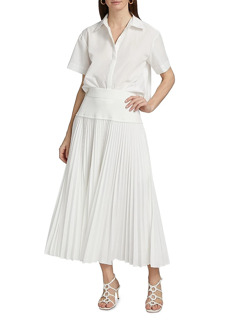 Bernie Pleated Shirt