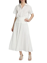 Bernie Pleated Shirt