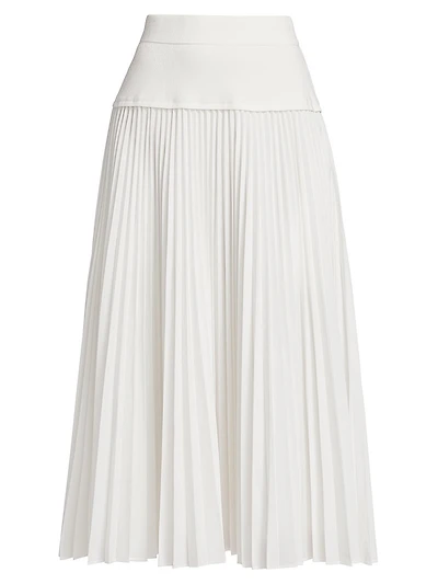 Stella Pleated Midi-Skirt