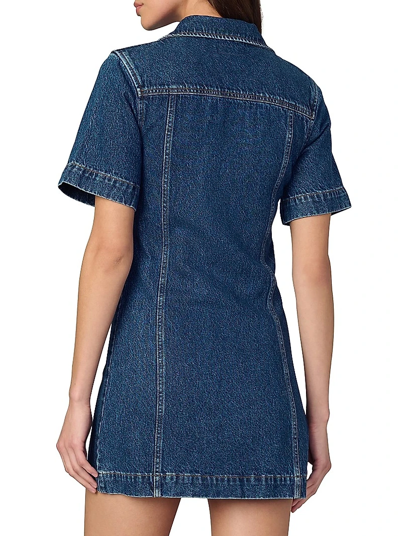 The Denim Tucker Shift Dress