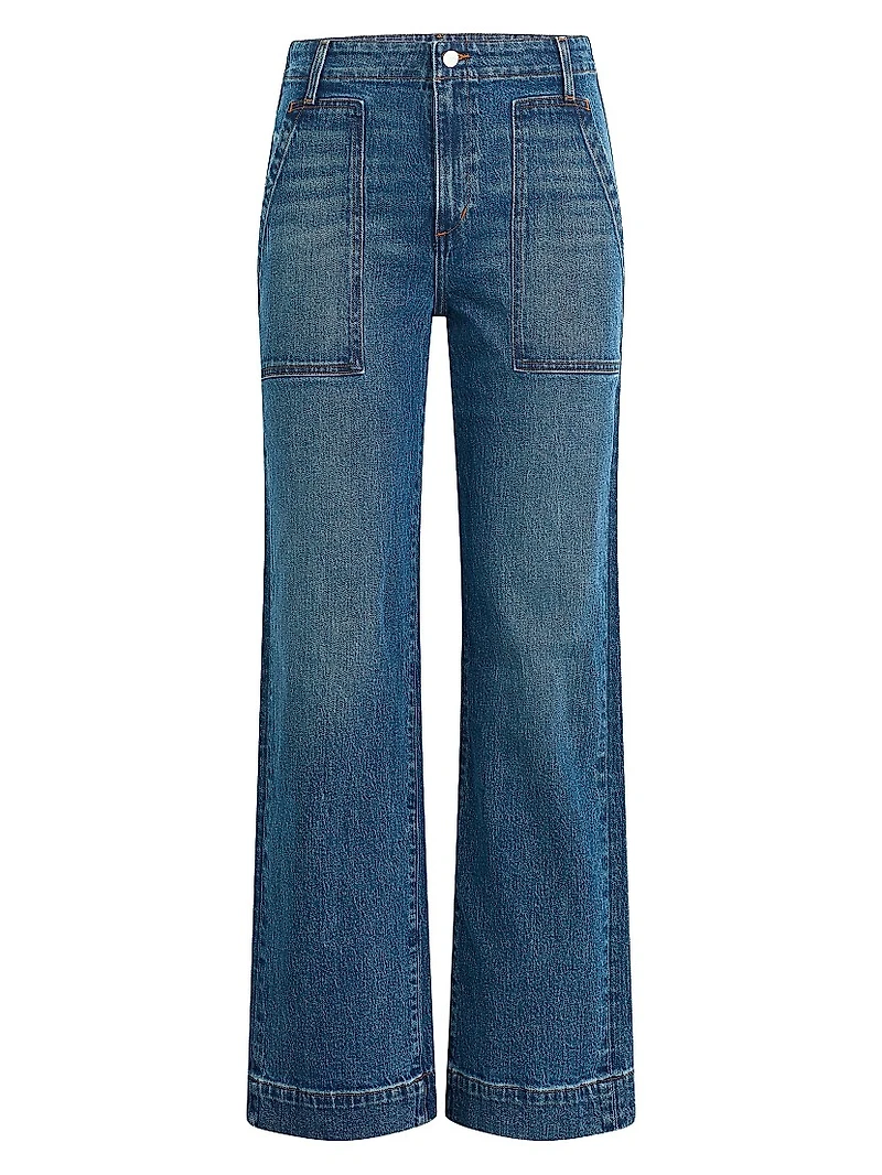Karter High-Rise Utility Jeans