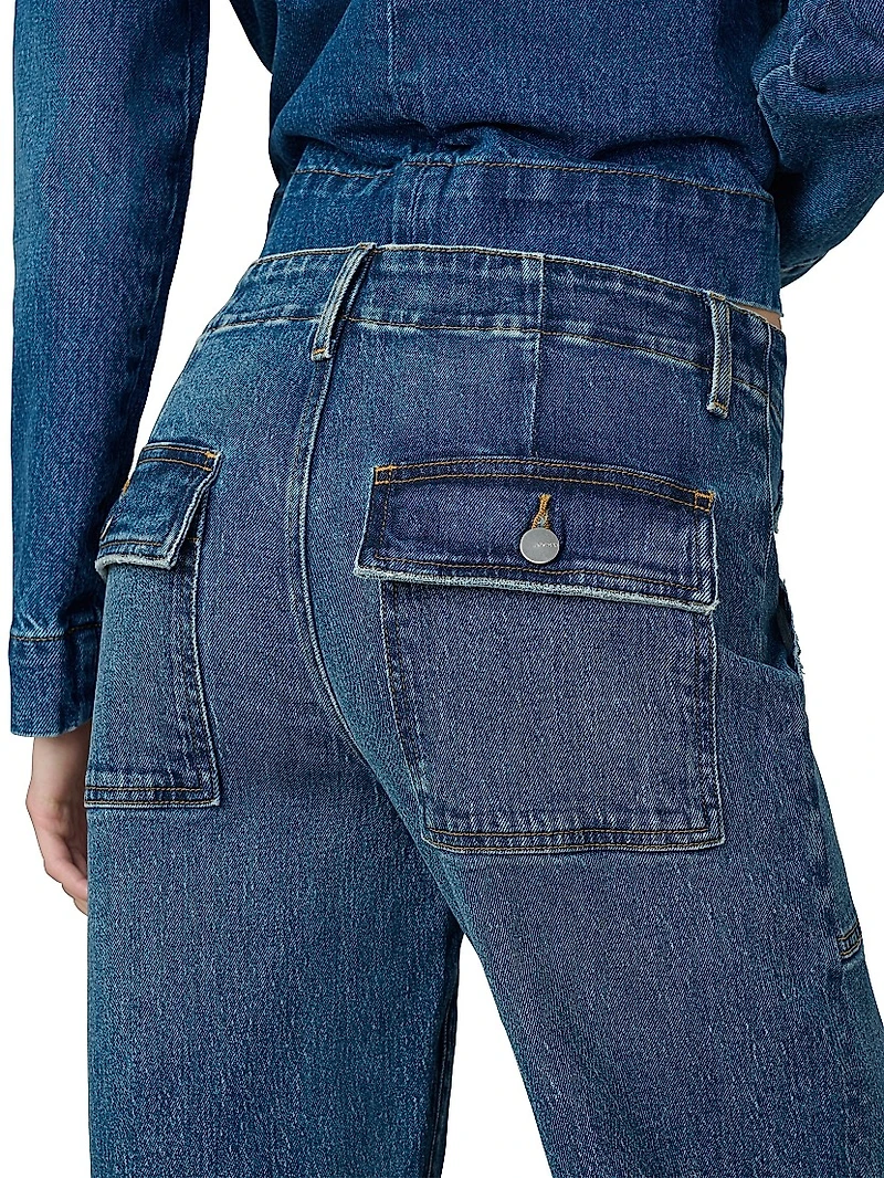 Karter High-Rise Utility Jeans