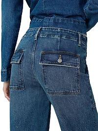 Karter High-Rise Utility Jeans