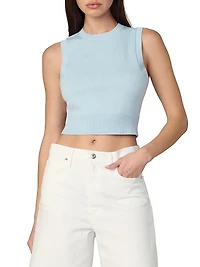 The Laurel Shrunken Sweater Vest