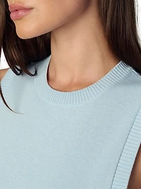 The Laurel Shrunken Sweater Vest