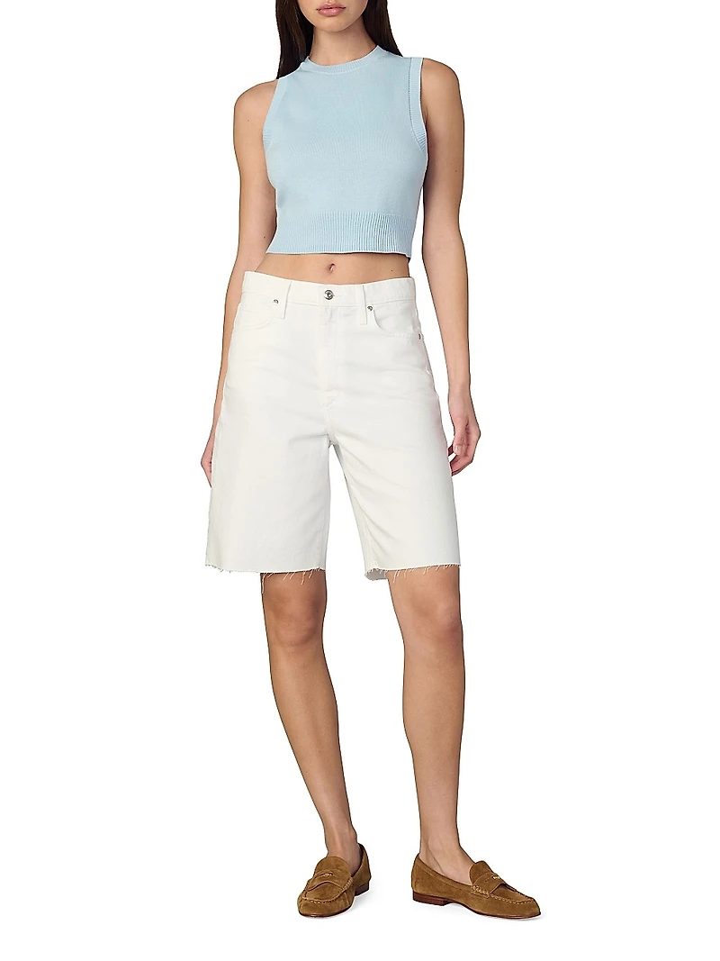The Laurel Shrunken Sweater Vest