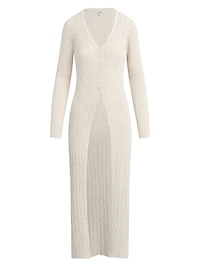 The Ira Linen-Blend Knit Duster Cardigan