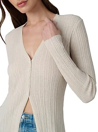 The Ira Linen-Blend Knit Duster Cardigan