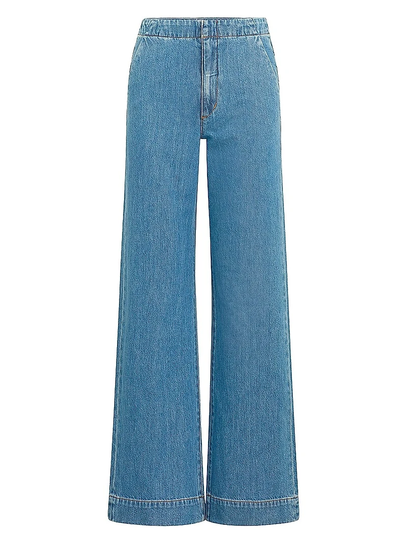 The Clean Denim Trousers