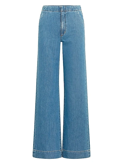 The Clean Denim Trousers