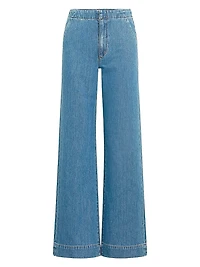 The Clean Denim Trousers
