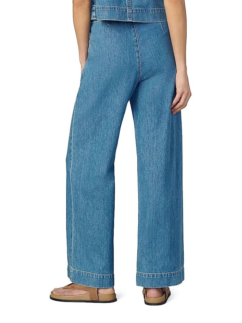 The Clean Denim Trousers