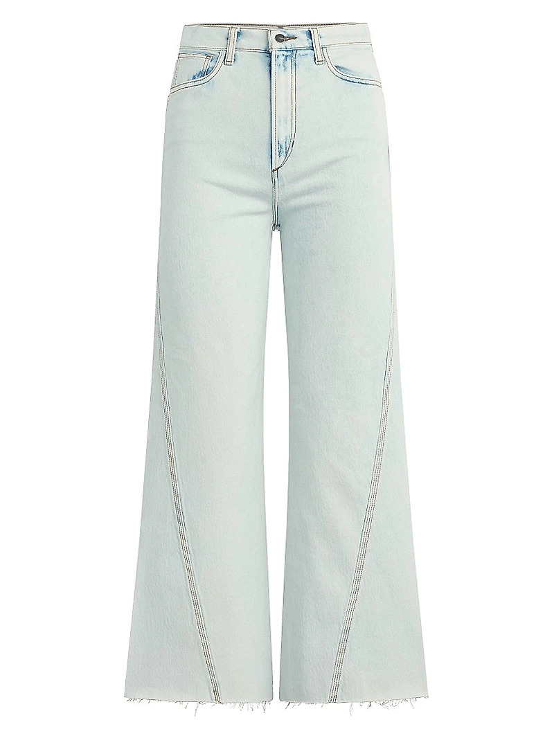 The Twisted Mia Wide-Leg Ankle Jeans