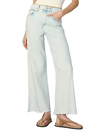 The Twisted Mia Wide-Leg Ankle Jeans