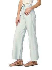 The Twisted Mia Wide-Leg Ankle Jeans