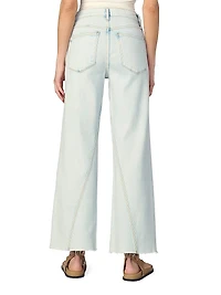 The Twisted Mia Wide-Leg Ankle Jeans