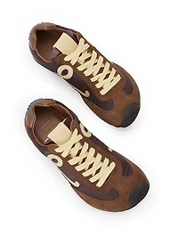 Ballet Runner 2.0 Suede & Mesh Low-Top Sneakers