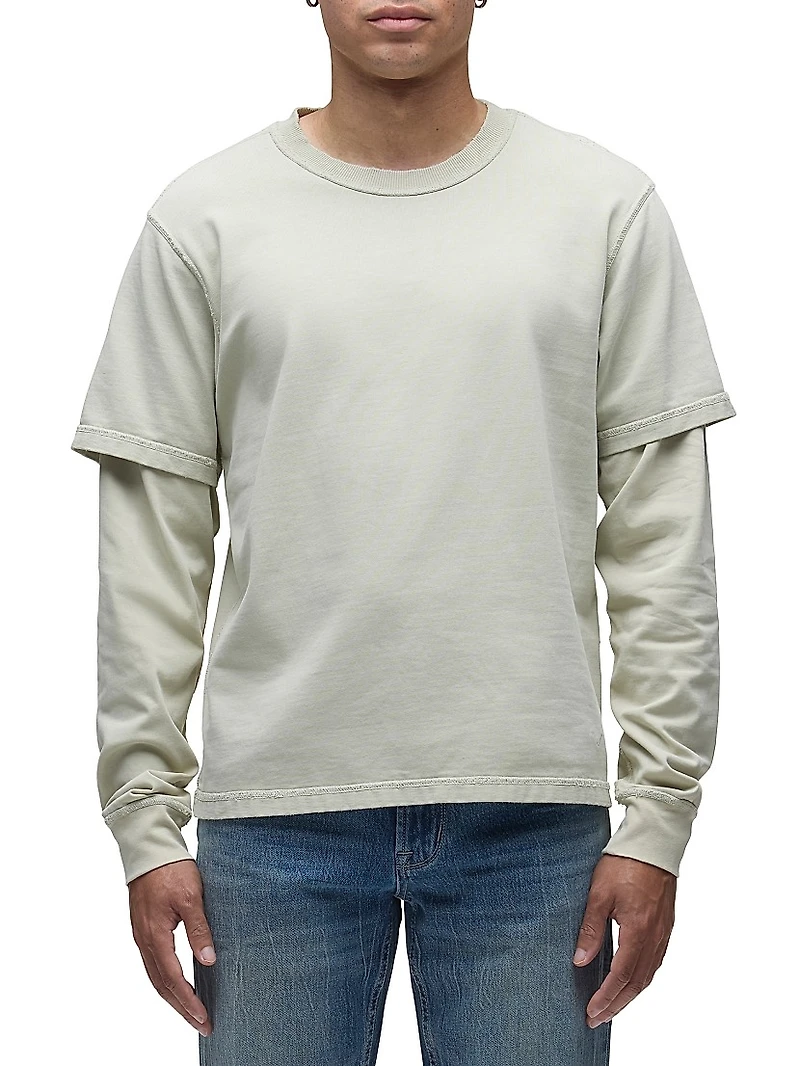 Hybrid Layered T-Shirt
