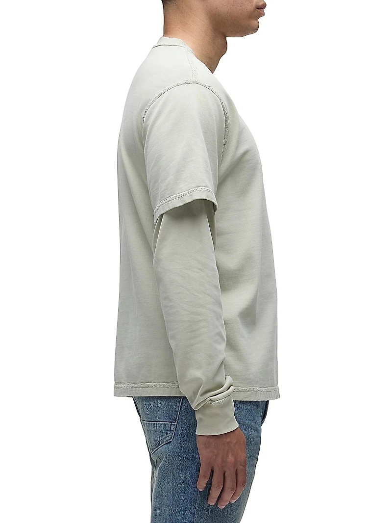 Hybrid Layered T-Shirt
