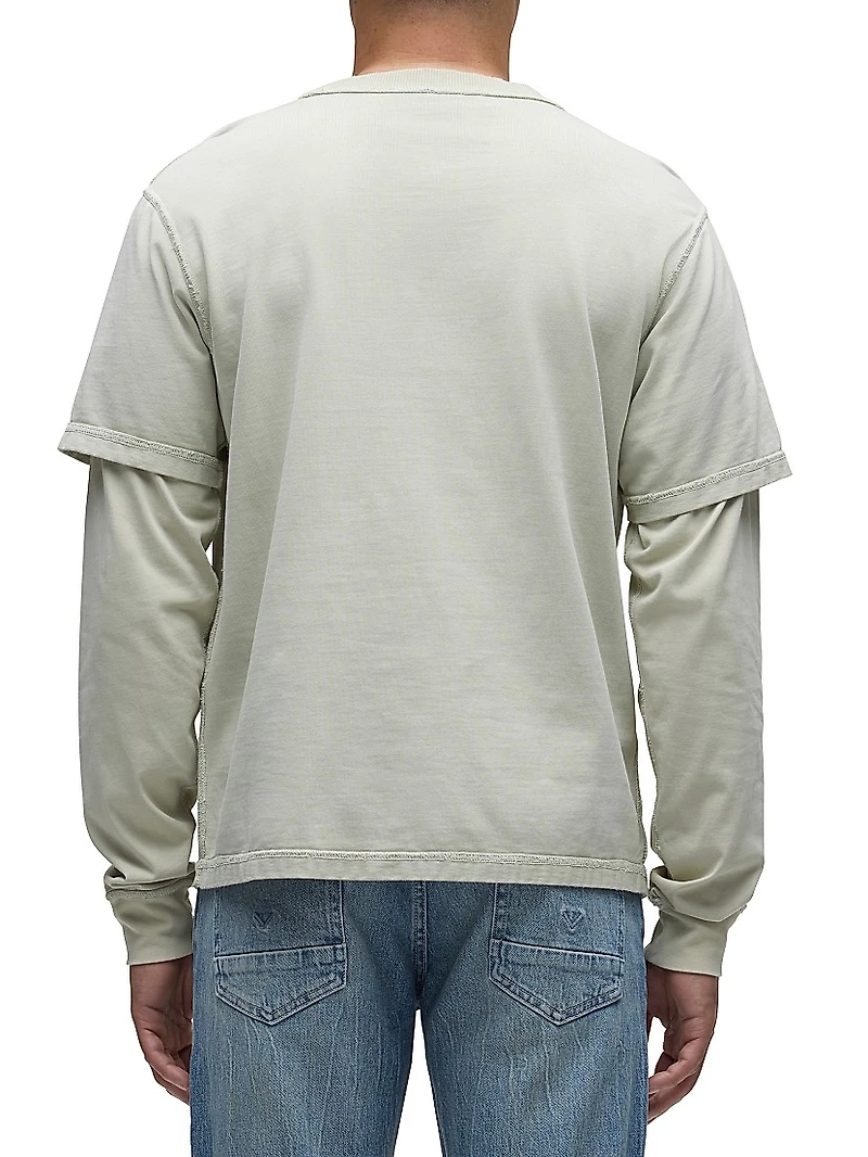 Hybrid Layered T-Shirt
