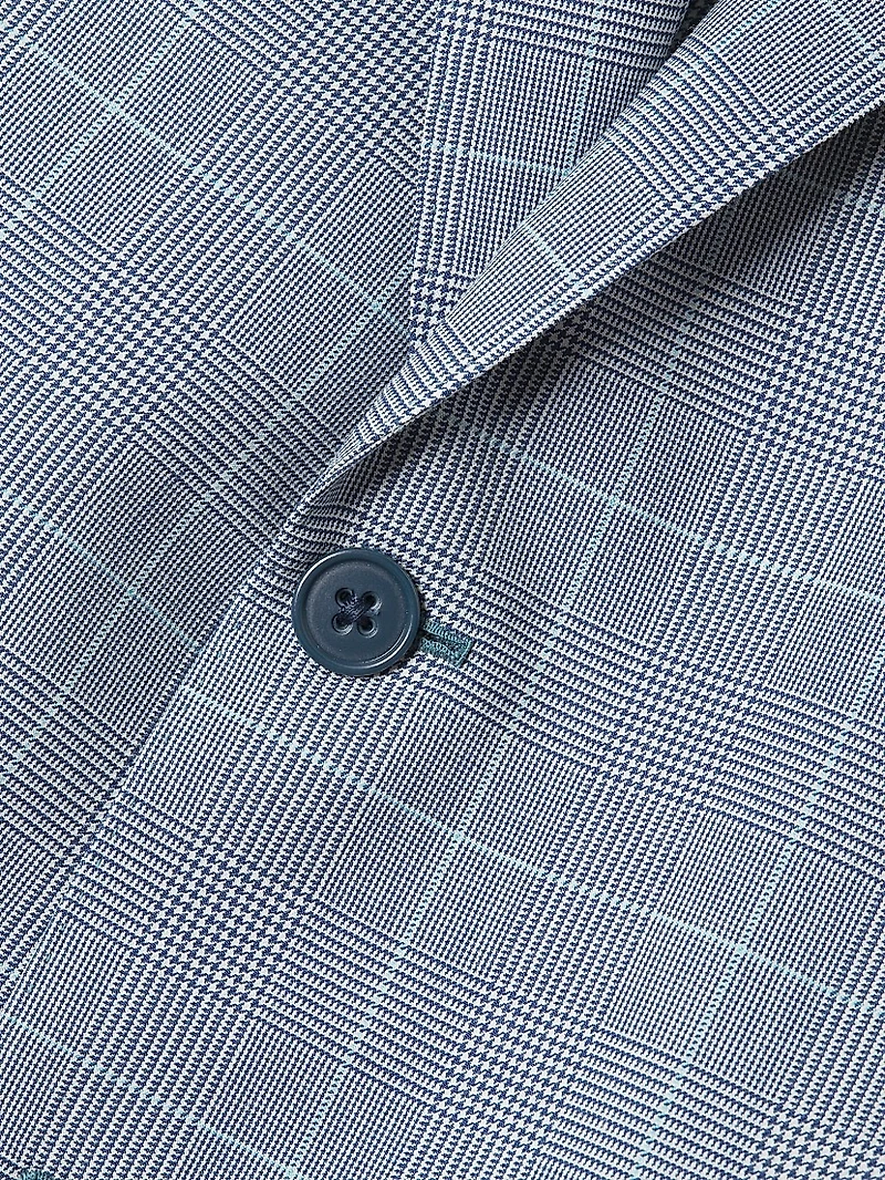Kent Hand-Tailored Glen Plaid Suit