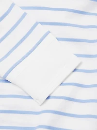 Striped Lisle Long-Sleeve T-Shirt