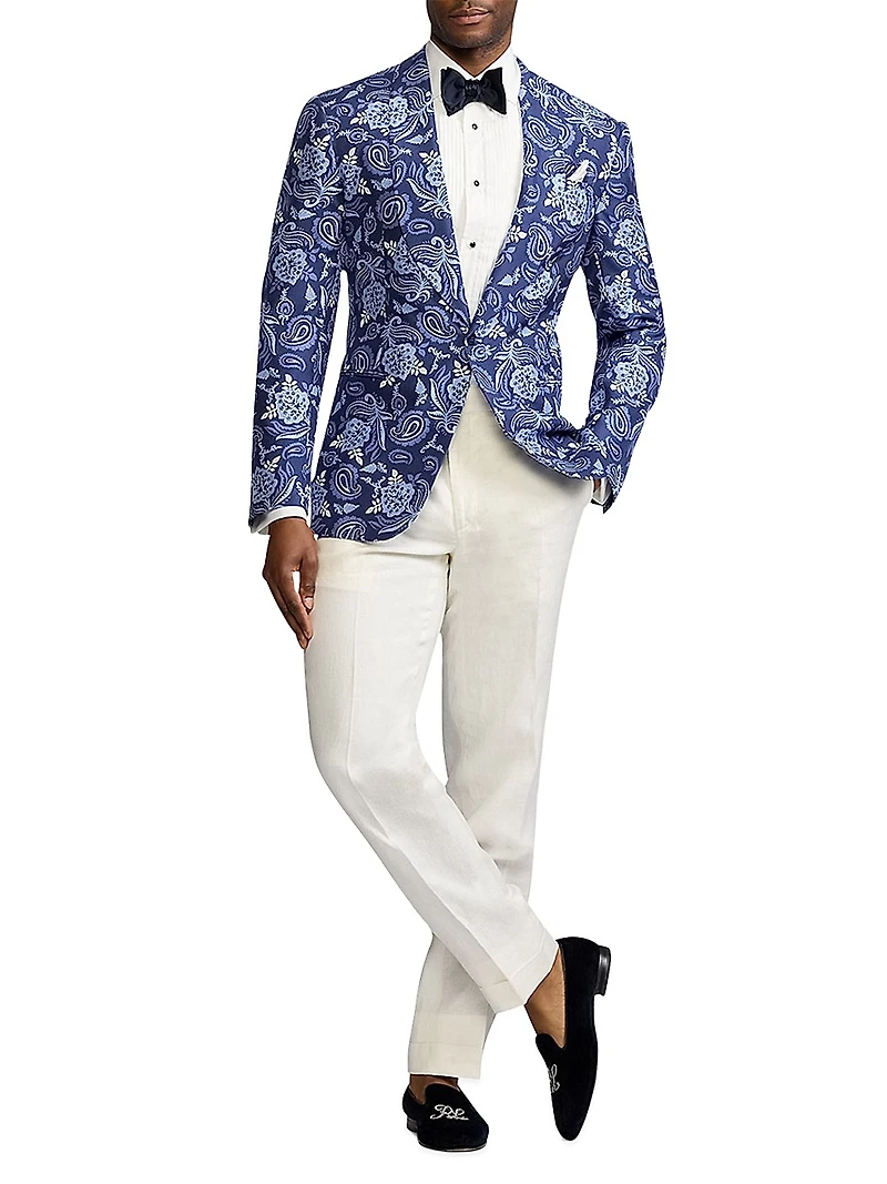 Kent Paisley Silk Dinner Jacket